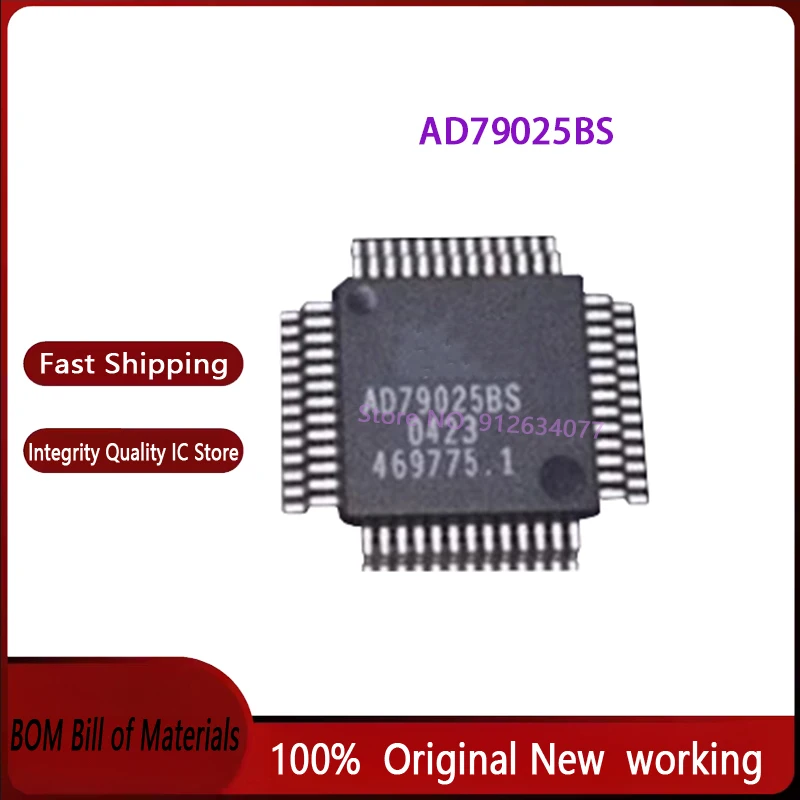 3pcs AD79025BS AD79025 QFP-52 100% Brand New Original