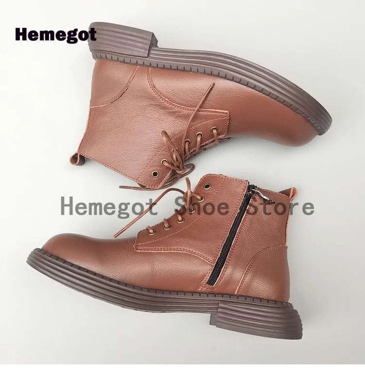 Zapatos de hombre con punta grande, suela suave de cuero, zapatos informales de piel de vaca de alta calidad, botas de suela gruesa para hombre, zapatos individuales informales de alta calidad