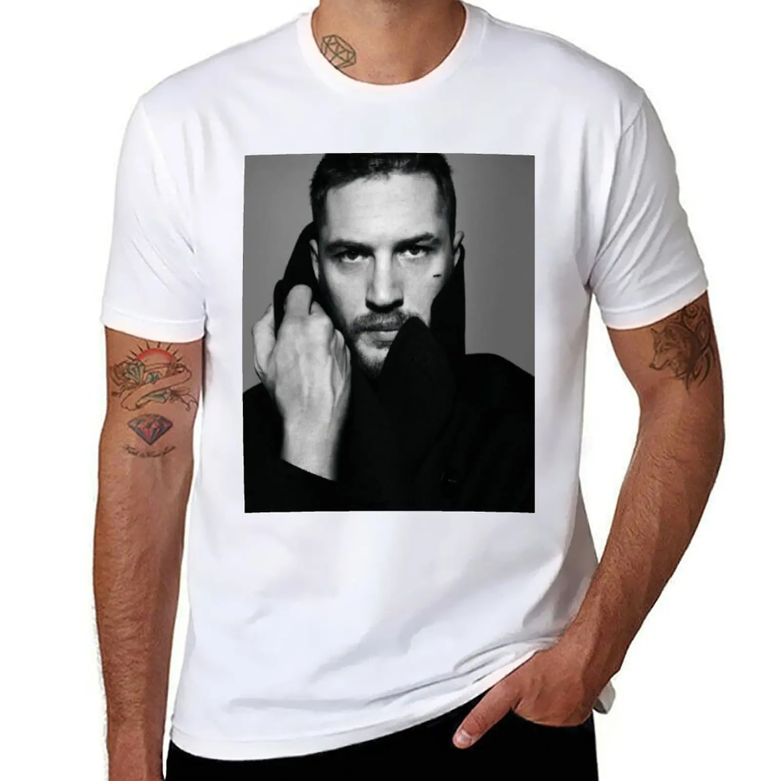 

Tom Hardy T-Shirt t shirts for man pack cotton t shirts designer funny t shirts man T-Shirt