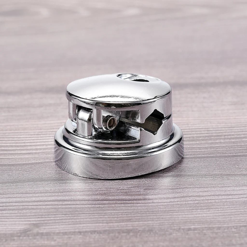 

Silver Drum Stand Connector - Heavy Duty Drum Rack Clamp for Percussion Hardware Parts