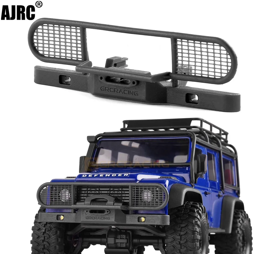 1/18 przedni zderzak druk 3d dla Traxxas Trx4-m Defender Trx4m zdalnie sterowany samochód gąsienicowy akcesoria do modernizacji Camel Trophy przedni zderzak