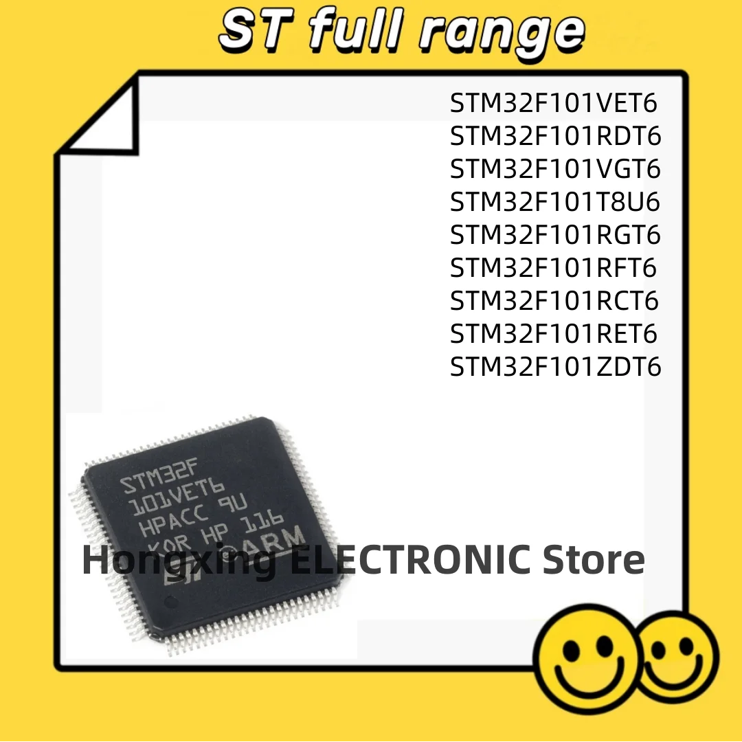 STM32F101VET6 STM32F101RDT6 STM32F101VGT6 STM32F101T8U6 STM32F101RGT6 STM32F101RFT6 STM32F101RCT6 STM32F101RET6 STM32F101ZDT6