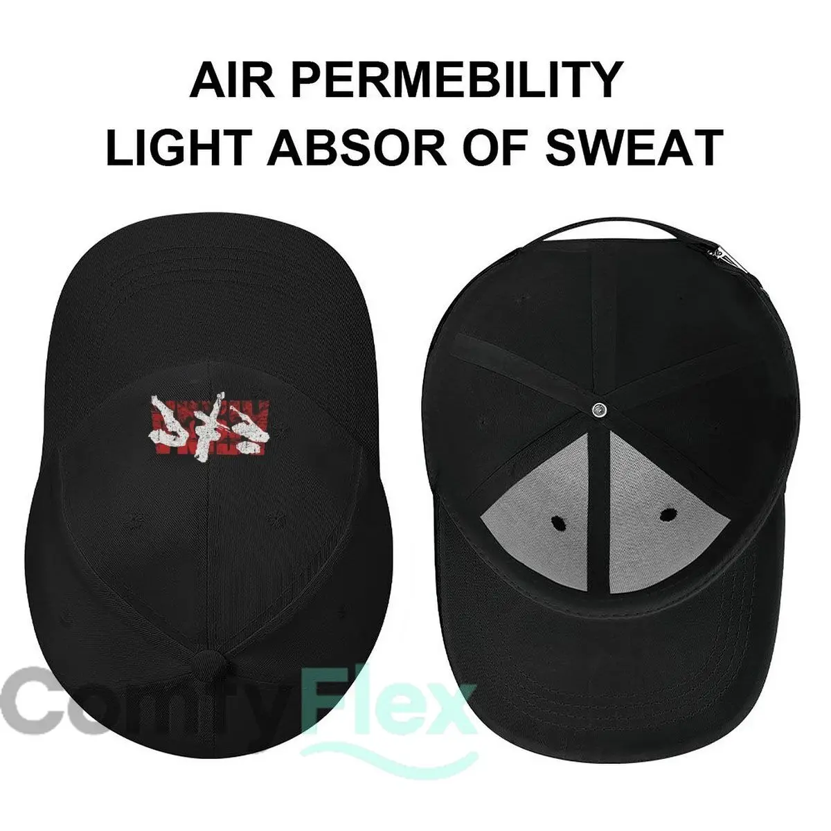 أنا لست علم النفس أنا عالية الوظائف تصميم Sociopath قبعة بيسبول موضة الرياضة في الهواء الطلق Sunhat الرجال Snapback قبعة المرأة #3