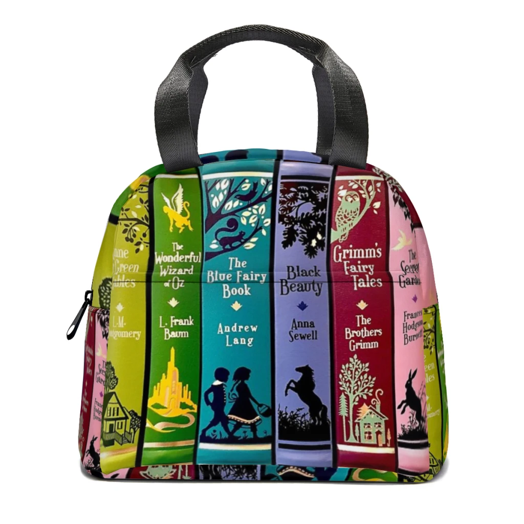 

The Magic of Make-Believe Lunch Bag for School Waterproof Picnic Thermal Cooler Insulated Lunch Box Women Kids Tote Bags