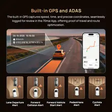 4K Dash Cam with GPS and ADAS #3