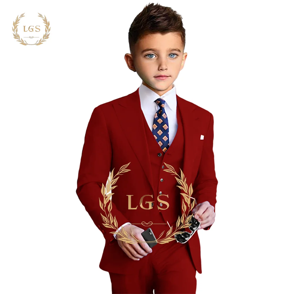 Boys Formal 3 Piece Suit - Classic Style Suit Suit for Formal Occasions Wedding Events - Handmade Custom Suit for Everyday Wear