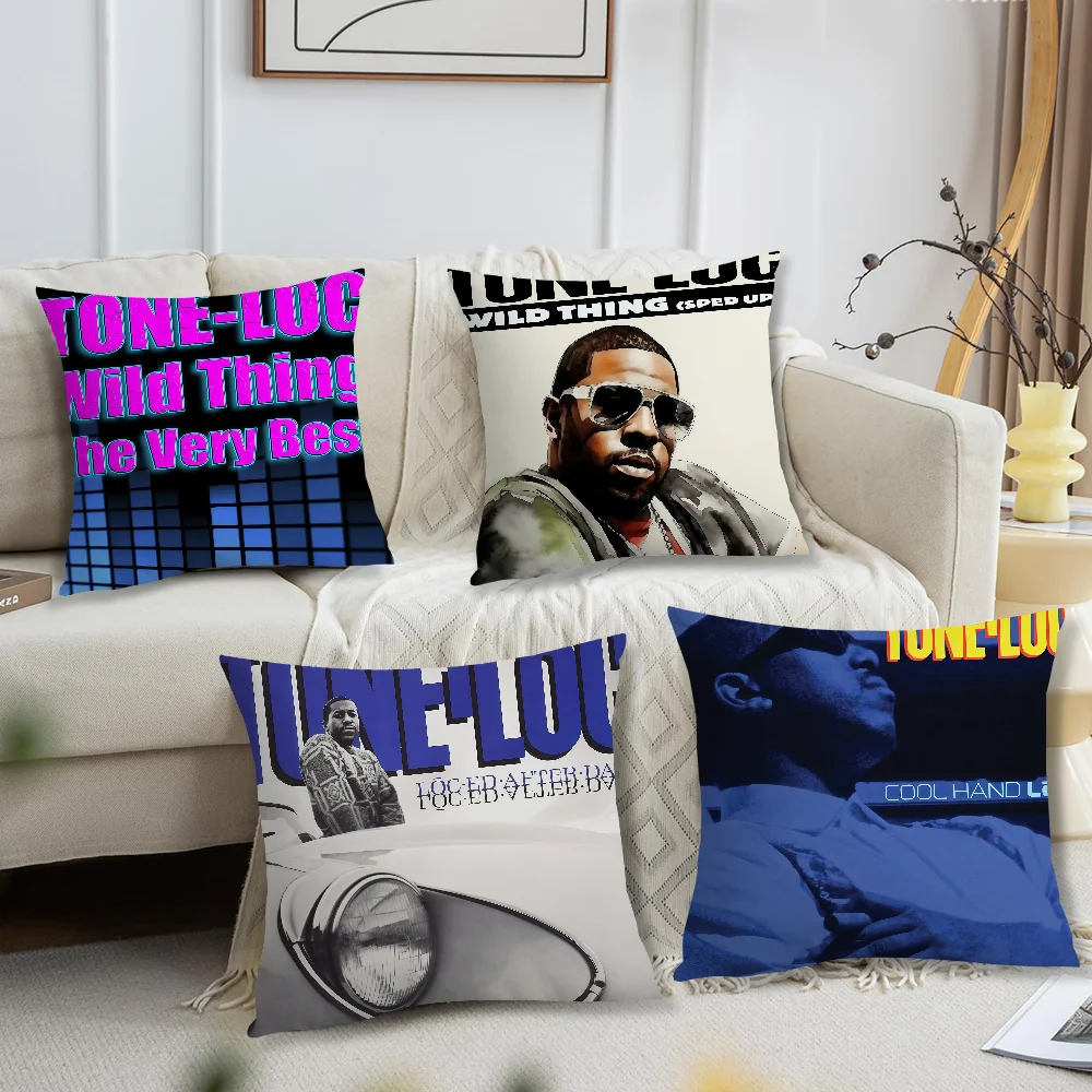 T-Tone Loc Rapper cushion cover For Pillow Printing Sofa Decoration Home Car Room Coffee Shop Office Nordic Simplicity