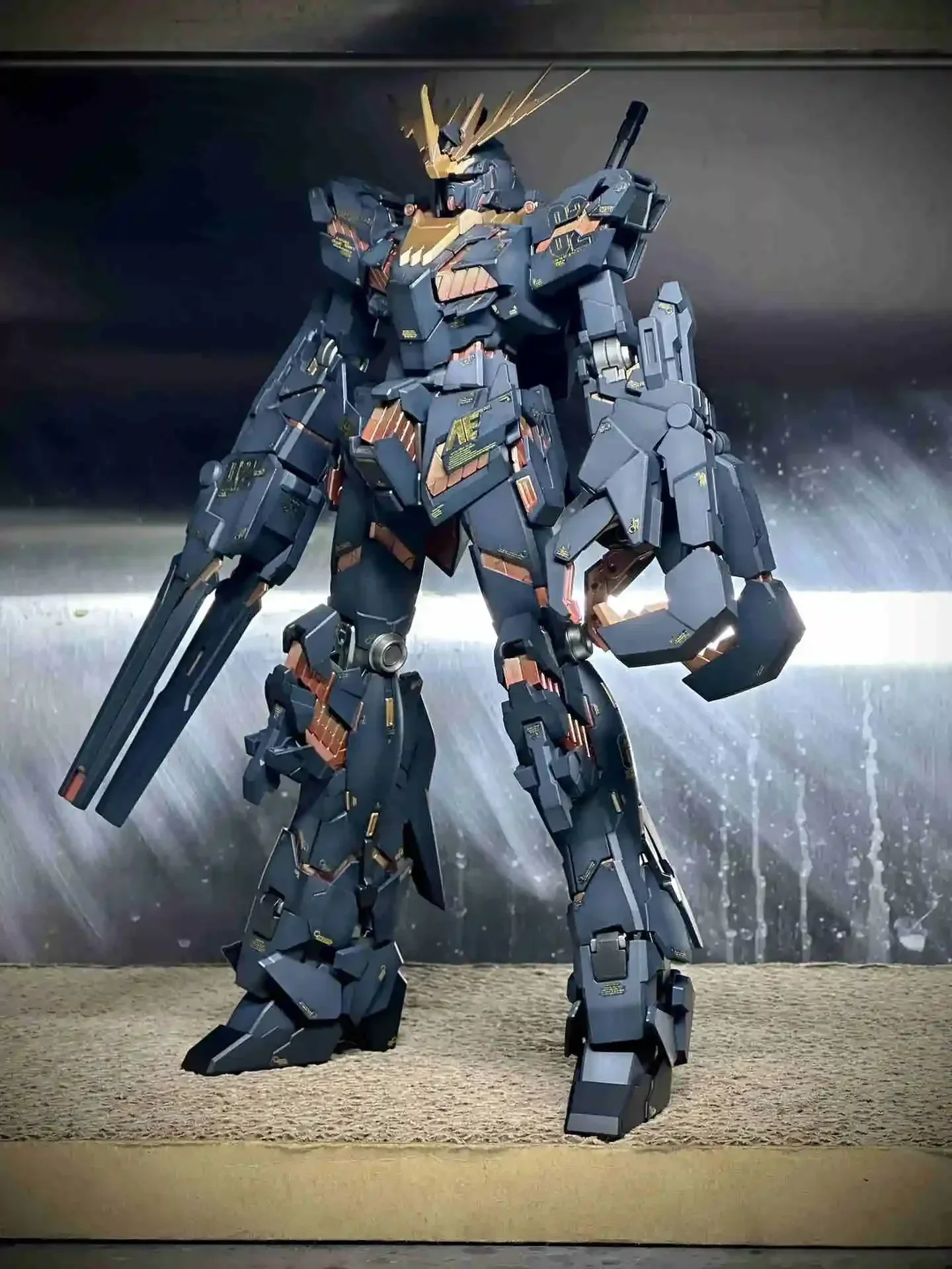 New in Stock DABAN 6639 Banshee MG 1/100 Action Figures Assembly Model Kit Robot Plastic Statue Model Customized Kids Toys Gifts