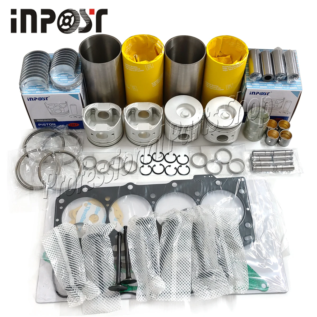 

New Overhaul Rebuild Kit Fits For Thermo King TK4.86 TK486V Engine STD Bearing Set Piston Ring