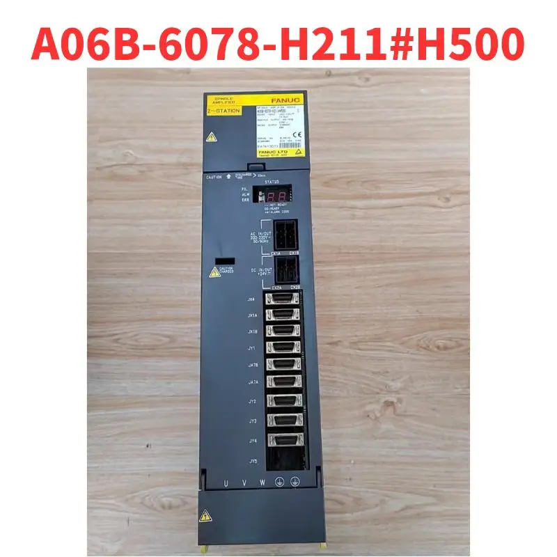 

Dismantled in good condition A06B-6078-H211#H500 Spindle amplifier module, function well