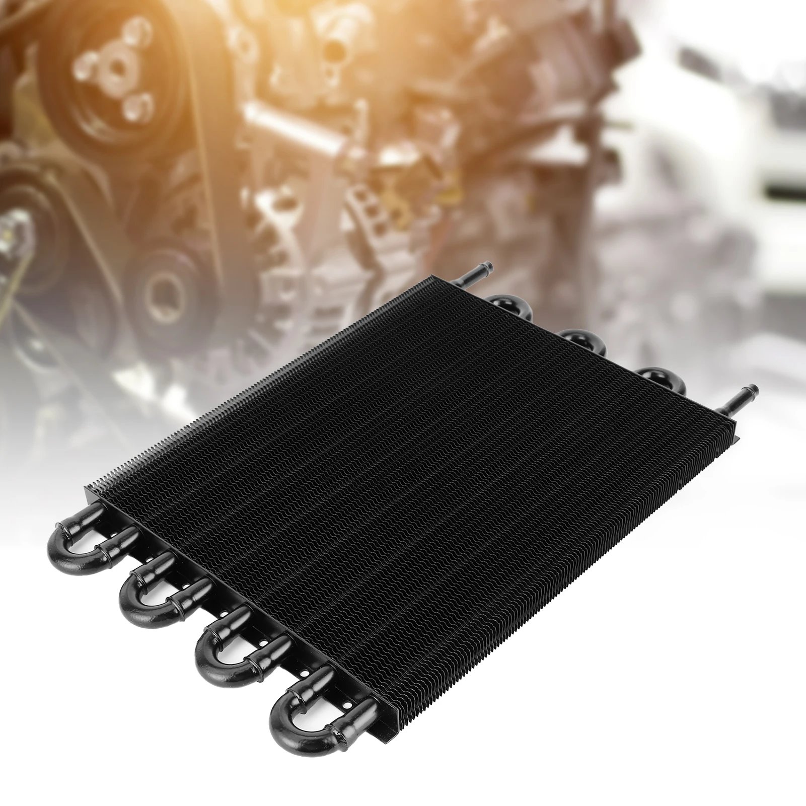 

Aluminum Oil Cooler Oil Cooler OC‑1405 8 Rows 26 000LBS GVW Engine Aluminum Parts W/Tube OC‑1405