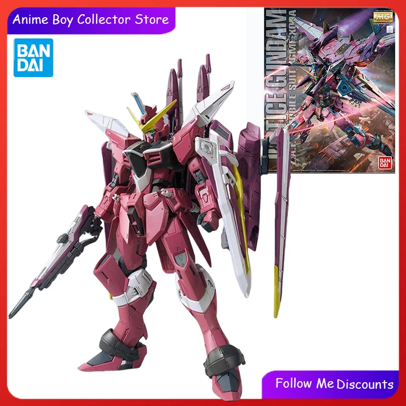 

Bandai оригинальная модель GUNDAM MG 1/100 справедливая модель в сборе игрушки Коллекционная модель украшения подарок для ребенка