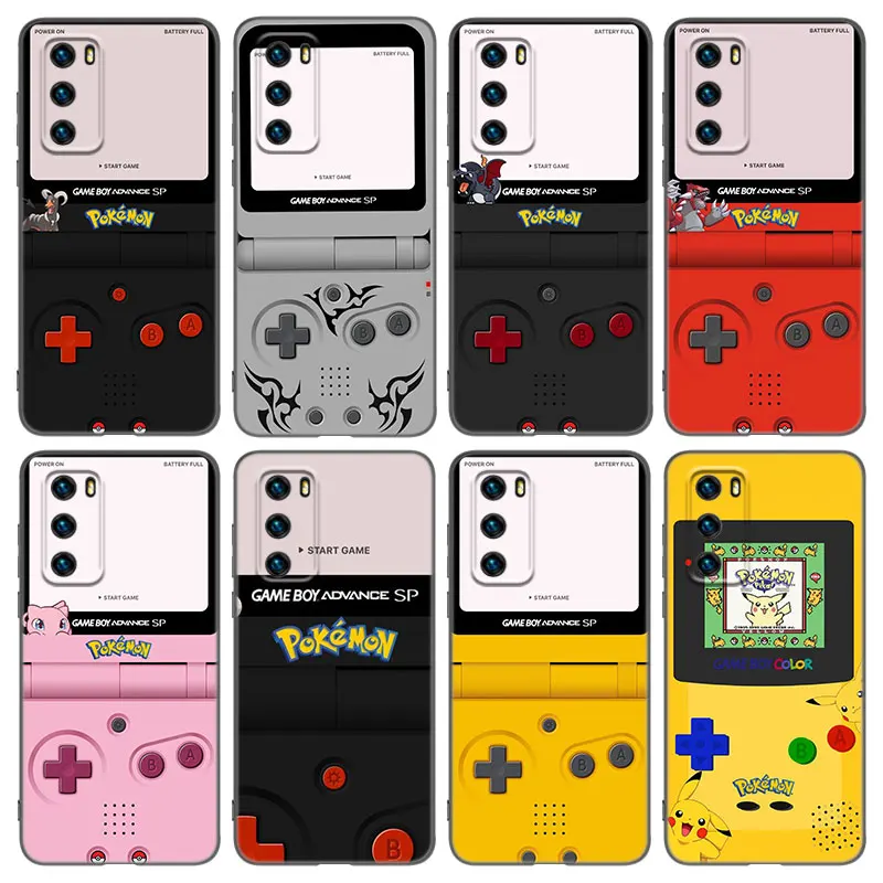 Gameboy Boy Game Phone Case For Huawei Pura 70 Ultra P20 P30 P40 Lite P60 Art P50 Pro P50E P Smart 2018 2019 2020 2021