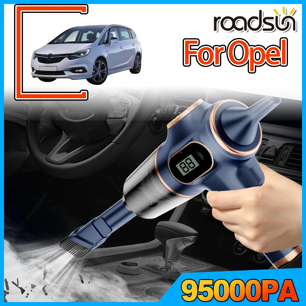 

Handheld Portable Vacuum Cleaner 95000PA Mini High Power For Opel Adam AGILA Manta GSE COMBO GGRANDLAND PHEV CORSA CASCADA