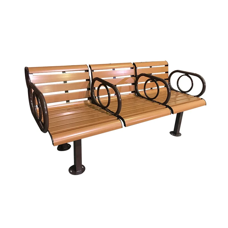 

Outdoor, courtyard, park chair, square, plastic wood, scenic spot, backrest