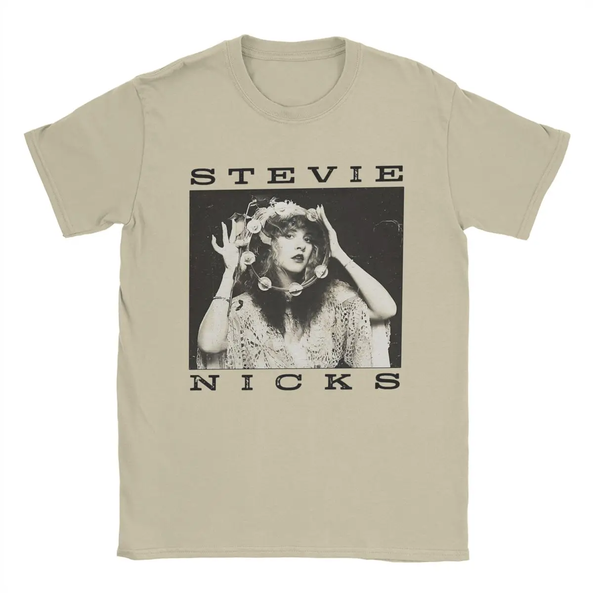 Stevie Nicks Belladonna Album T-Shirt Men Funny 100% Cotton Tee Shirt Round Collar Short Sleeve T Shirt Plus Size Tops