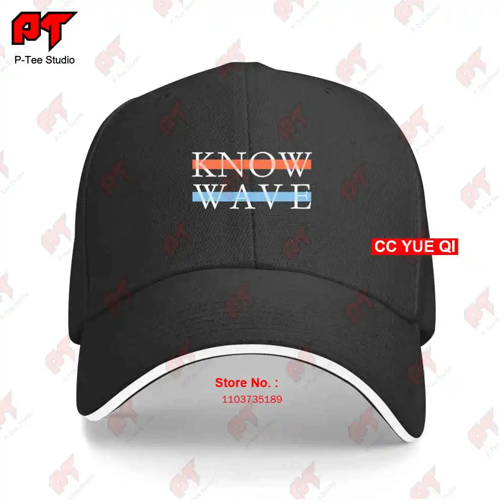 Unworn Know Wave Logo Baseball Caps Truck Cap 98HE