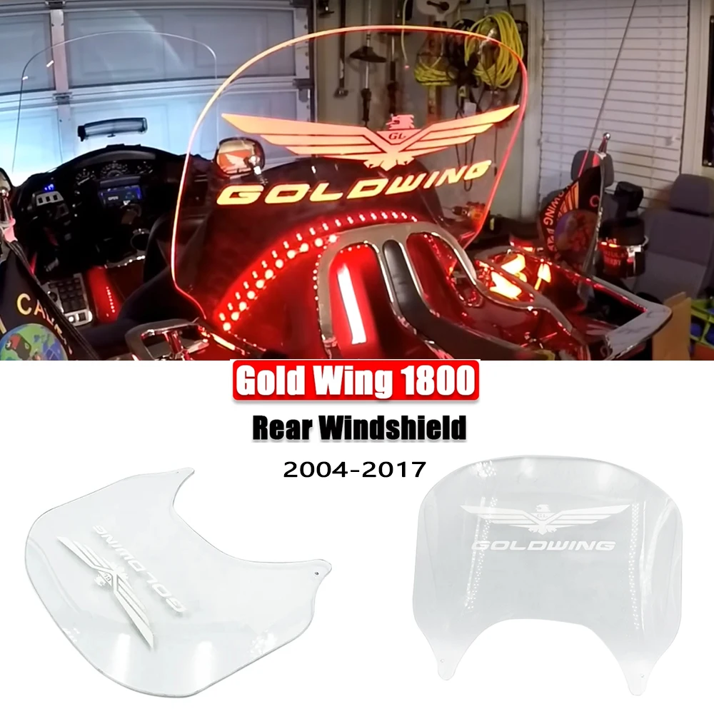 

For Honda Goldwing 1800 GL 1800 2004-2017 Motorcycle Windshield Deflector Goldwing 1800 Accessories Rear Air Deflector