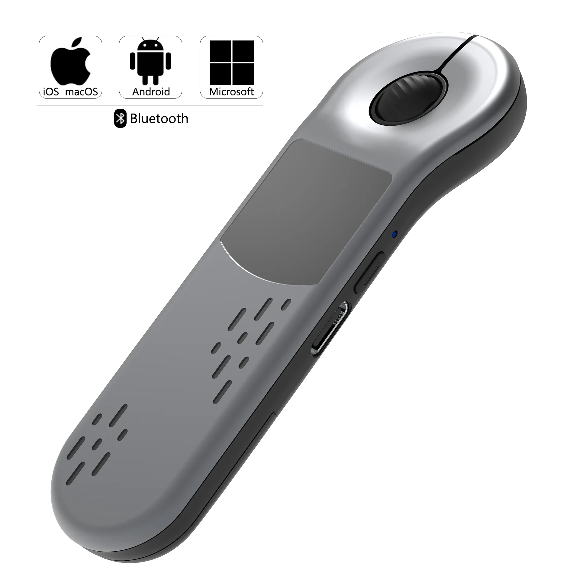 Rechargeable Wireless Presenter Remote with Touchpad, Air Mouse Clicker for PowerPoint Keynote PPT on PC iOS Android for TikTok