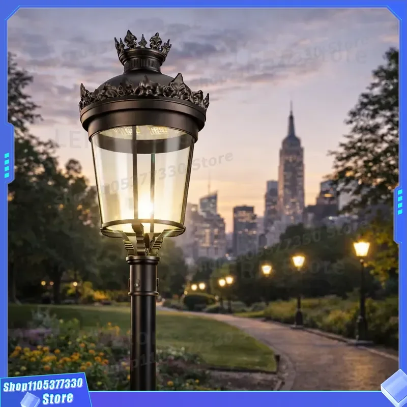 IP65 Waterproof Die Cast Aluminum LED Garden Light Heavy Duty Maintenance Free Outdoor Lamp for Park Street Walkway Path