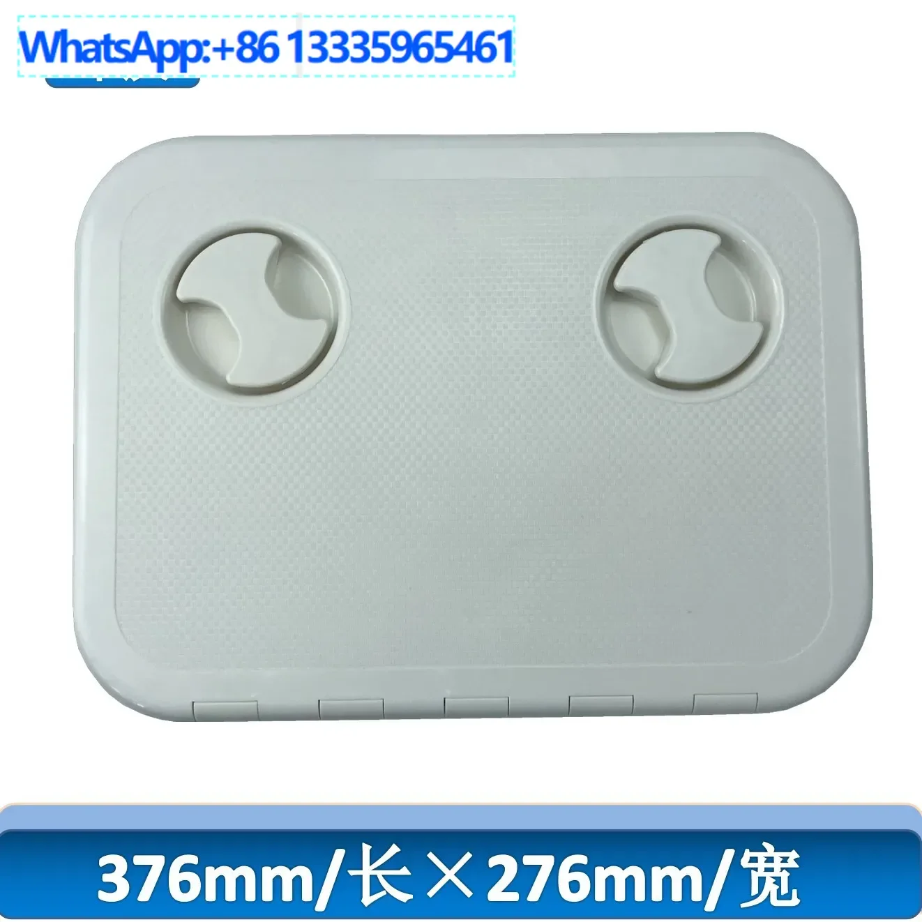 

Marine square long deck cover hand hole FRP ship porthole opening storage box cover 275-376