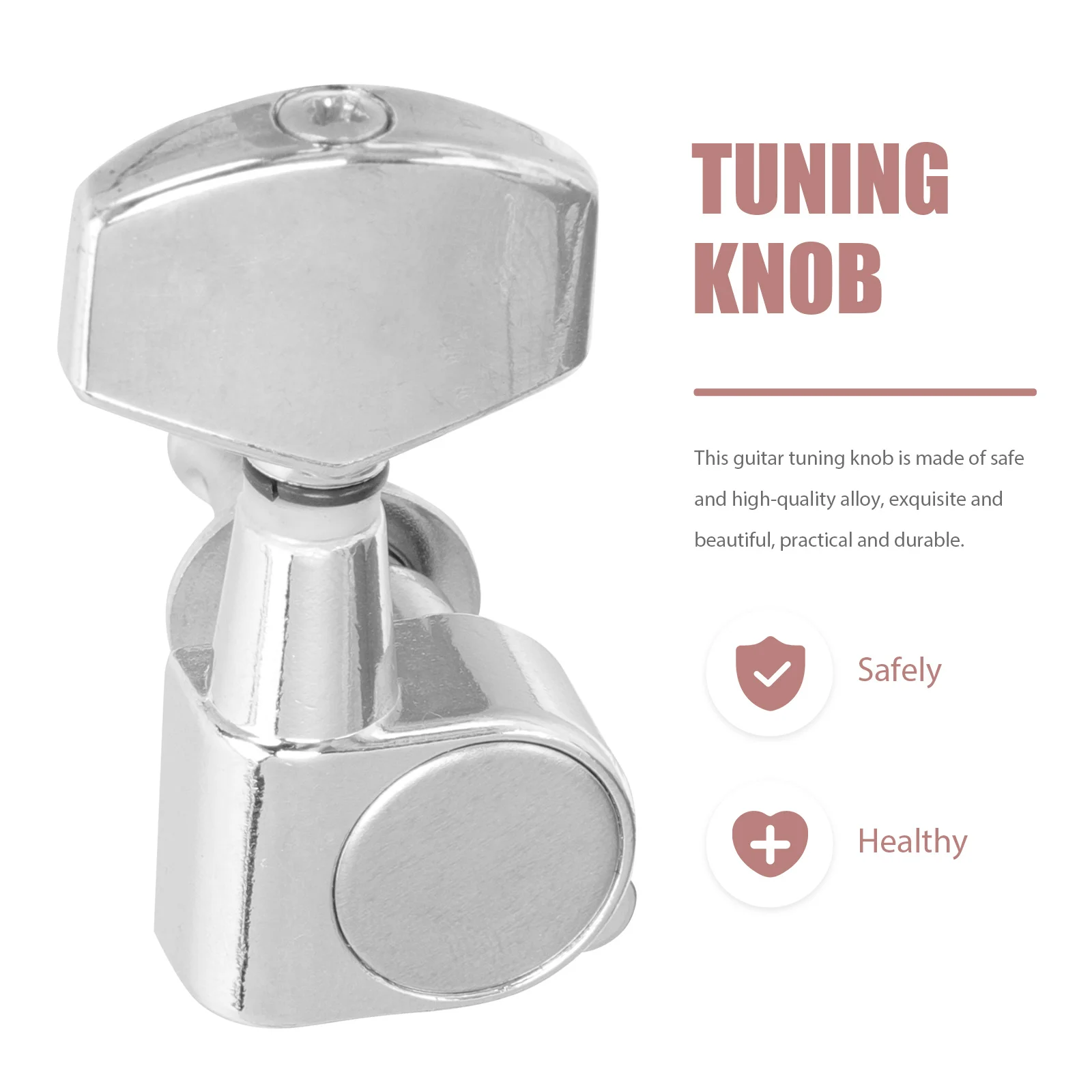 

6Pcs Guitar Head Pegs Strong Grip Tuning Knobs for Acoustic Electric Guitar Fine Craftsmanship Music Instrument Part