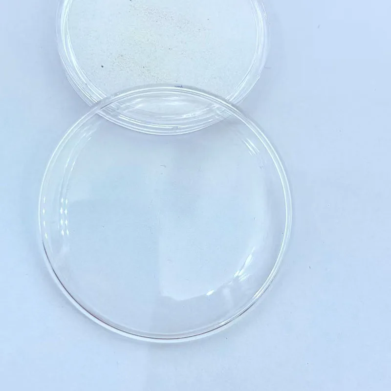 1 piece of watch mirror accessory, rubber mirror, acrylic pot cover type transparent fat face mirror