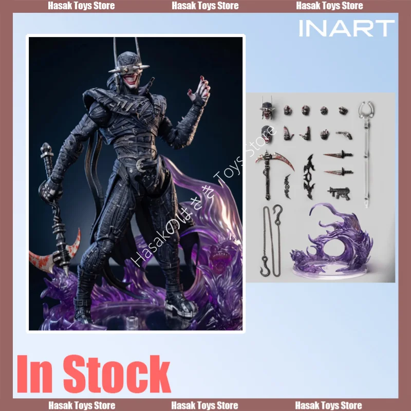 В наличии, доставка в течение 24 часов. Фигурка INART Action-Dark Nights: Metal - Бэтмен, который смеется, масштаб 1/12.