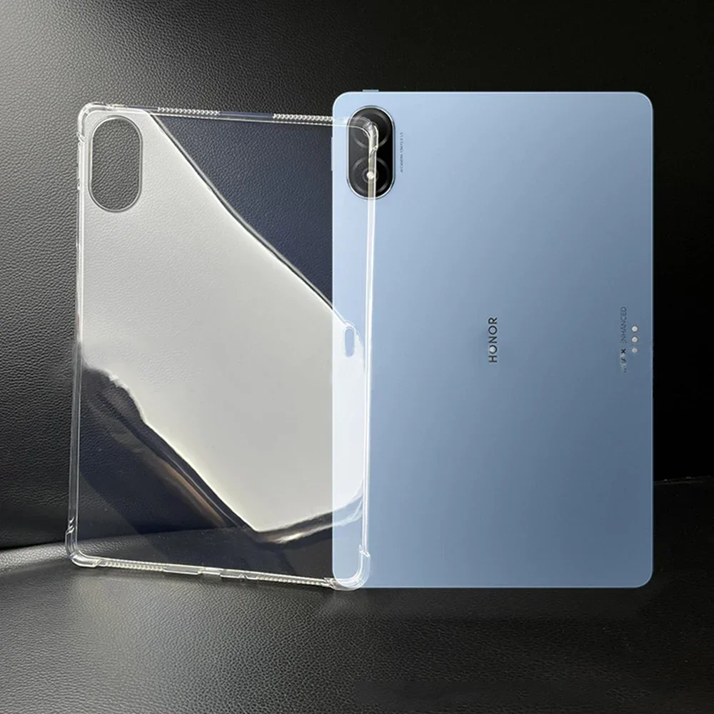 Caso airbag de silicone transparente para huawei honor pad 8, 12 polegadas, v6, v7 pro, 11 polegadas, v8 pro, 12,1 polegadas