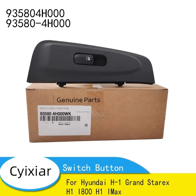 For Hyundai H-1 Grand Starex H1 I800 H1 IMax Passenger Console Control Switch Button OEM 935814H000 935804H000