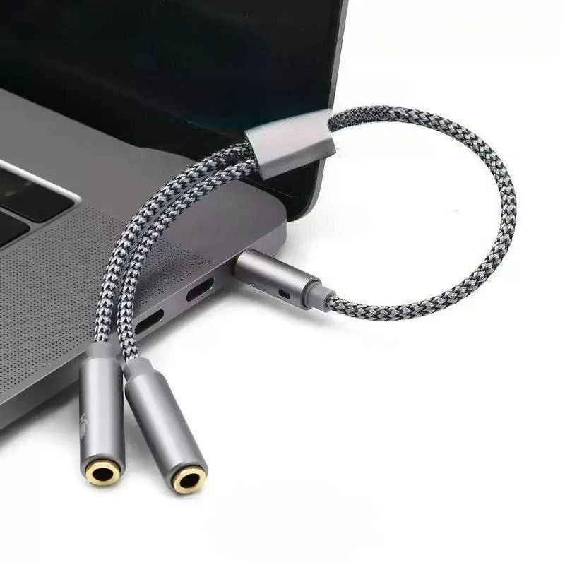 

Адаптер для гарнитуры, микрофон для наушников, Y-разветвитель, аудиокабель 3,5 мм «папа» на 2, «мама» для наушников