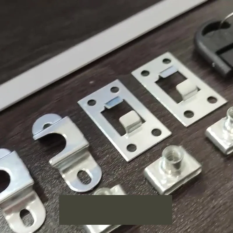 Triple Lock Front Side Desk Drawer Lock Long Bar