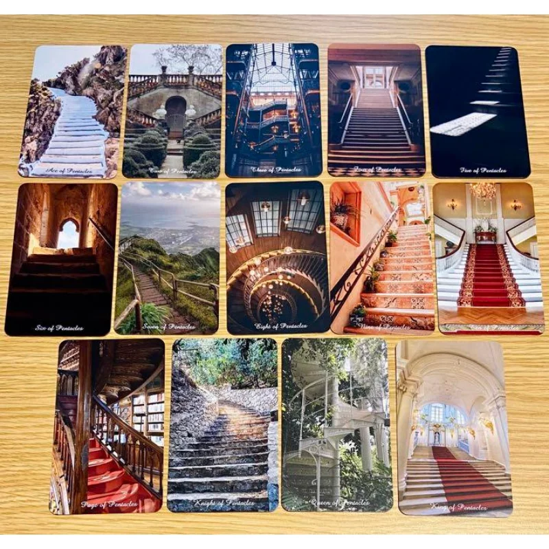 12x7 cm Tarot of Architectural Objects 78PCS