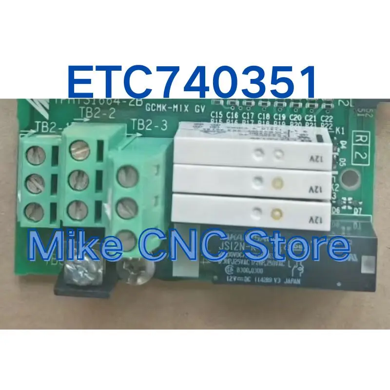 Second hand ETC740351 terminal board tested OK and shipped quickly