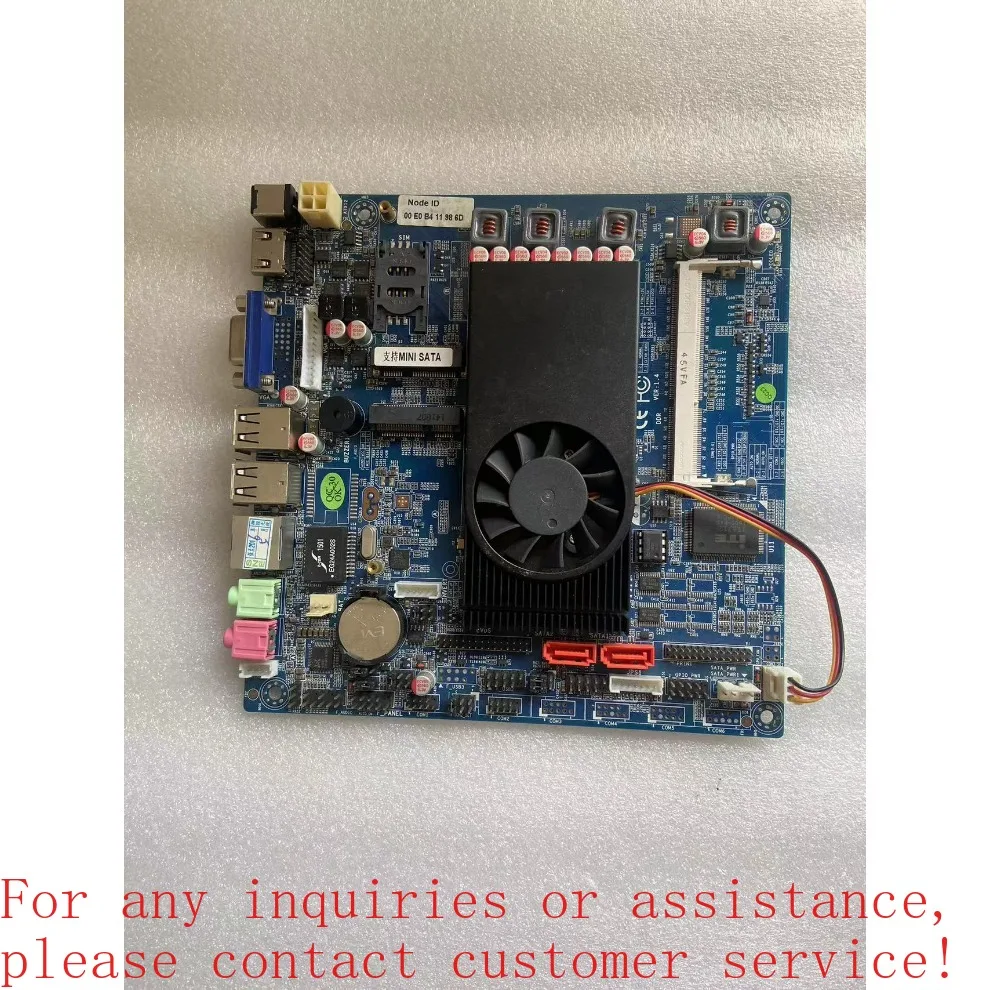 

For ITX-1037T-2C H-R2 all-in-one machine/POS/industrial control main board /17 * 17 * 12V thin 100% detection.