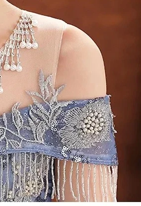 

2025 Girl Elegant off Shoulder Dress Fashion Runway Show Luxurious Princess Dresses for Girls Birthday Party Kid Clothes Vestido