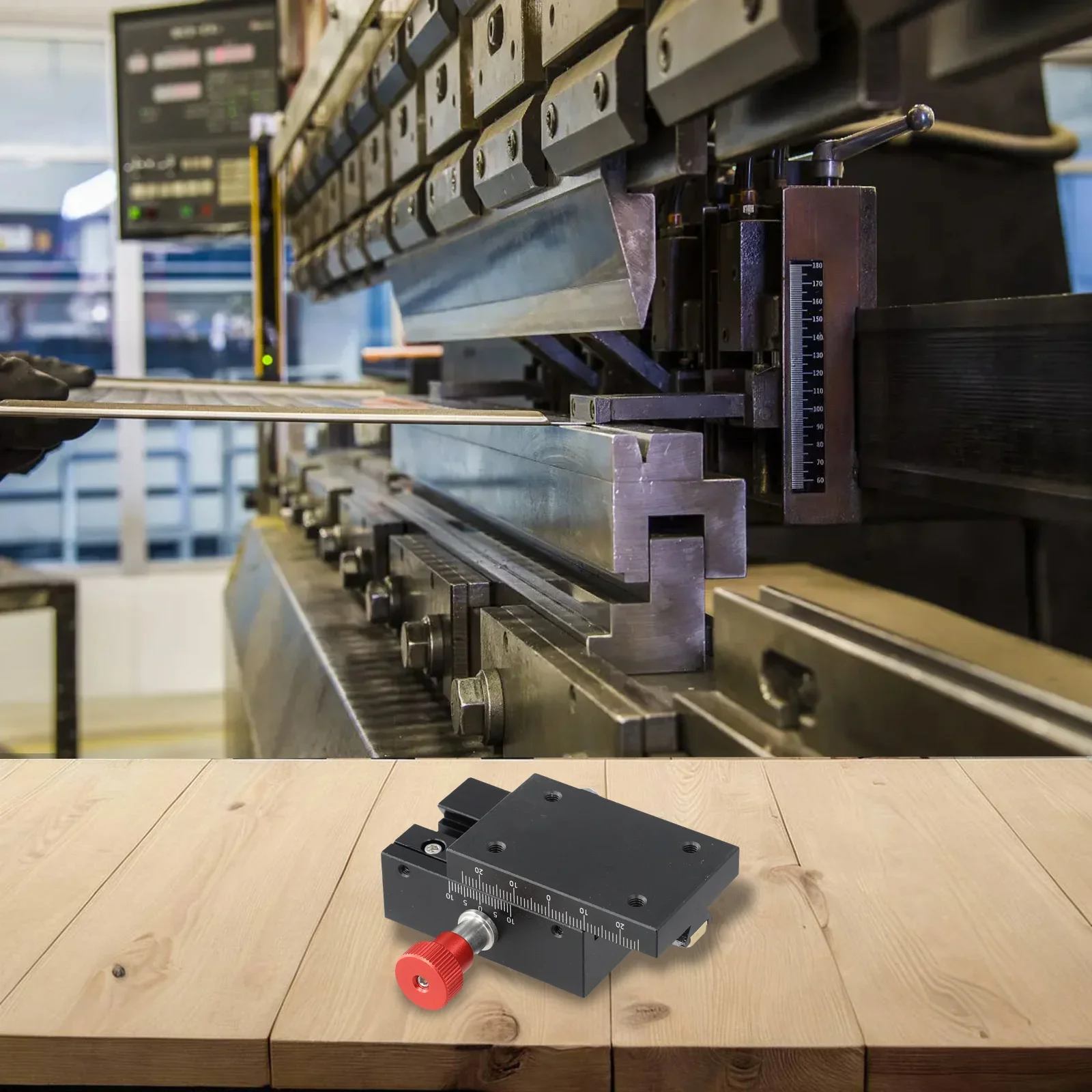 

(Approx.) 60*38*28mm Linear Translation Stage 40mm Displacement Stage Tools Precision Motion Controller Aluminum Alloy Material