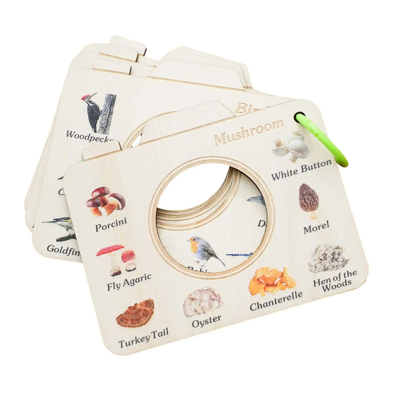 

Wooden Learning Toy Preschool Sturdy Early Educational Bird Flower Grass Plant Developmental Outdoor Adventure Cognitive Board