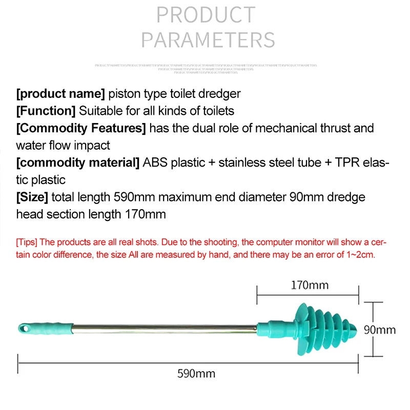 Huishoudelijke wc bagger tool Flexibele Kop Toilet Plunger Zuiger Verstoppen Remover Verstopt Sifon Wc Sterke zuigkracht Drain Cleaner