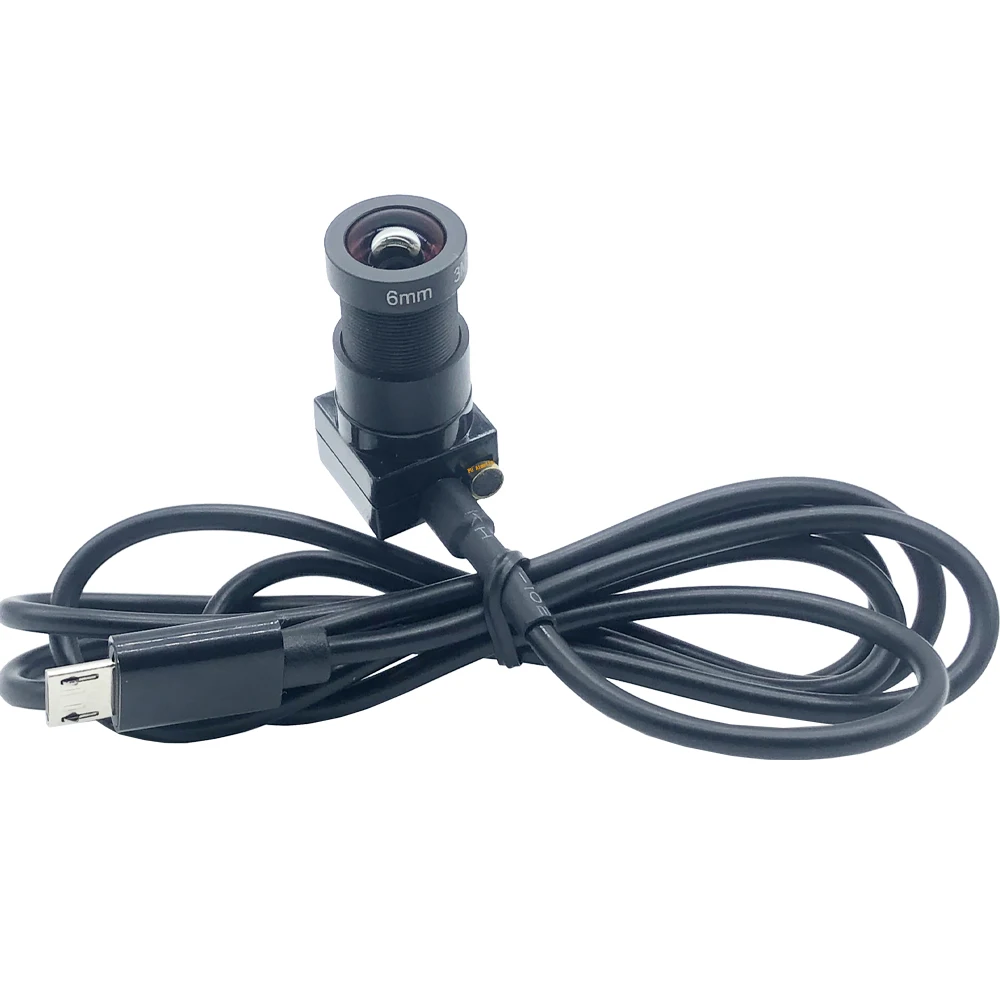 95 °   Distorção zero 30fps módulo de câmera usb de alta velocidade 1080p mini cctv webcam linux uvc android tipo-c interface suporte áudio