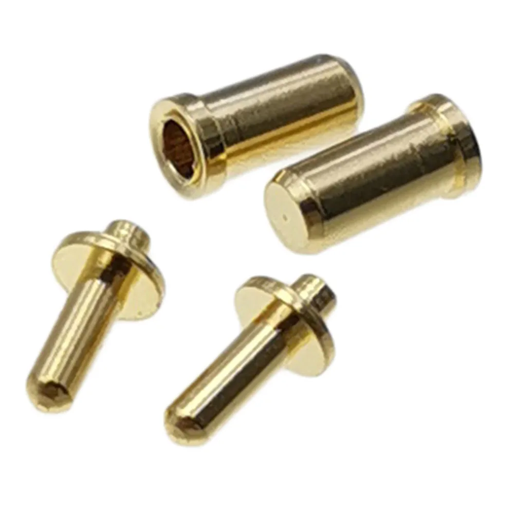 50pcs/Lot Hot Swappable Male Female Plug Jack Connector 1.5mm DIY Solder Wire Copper Pin PCB Terminal Sensor Plug Socket Connect