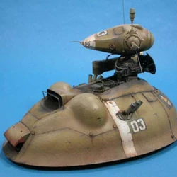 1/35 Die Casting Resin Model Assembly Kit Panzer Spahwagen Mecha Model Unpainted (no Etching)