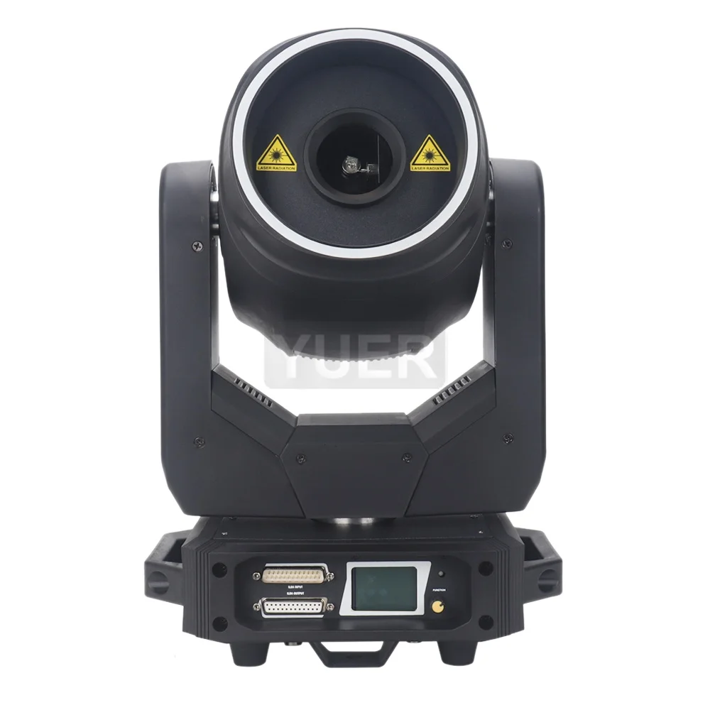 2Pcs/lot 5W ILDA Laser Moving Head Light Scanning Pattern Animation Laser Projector With Aperture For DJ Disco Stage Bar Party