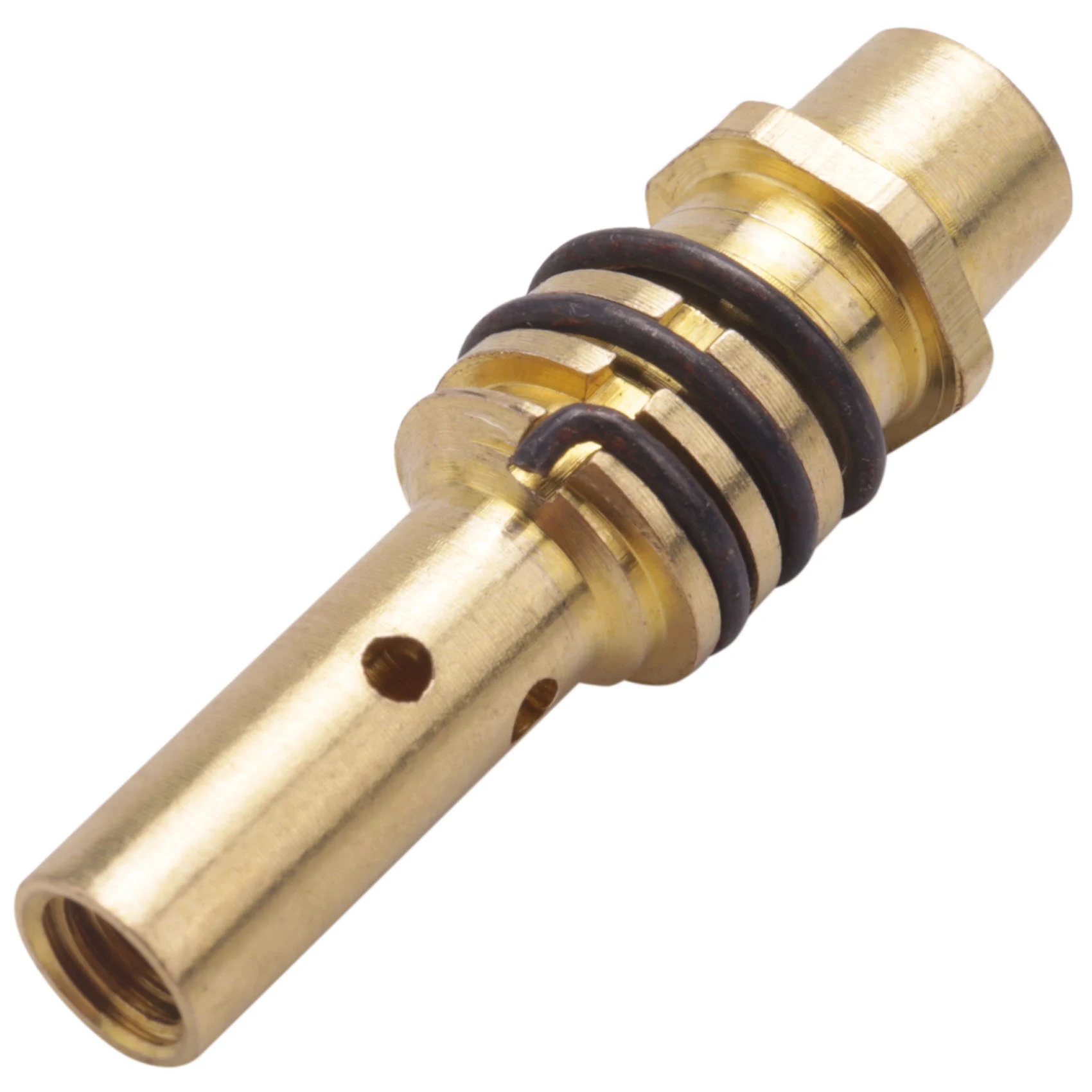 AA63 HOT Mig Welding Nozzles For Welding Machine 16 Pcs Gold Tip Contact Tips For Mig Welding Machine - 0.8Mm