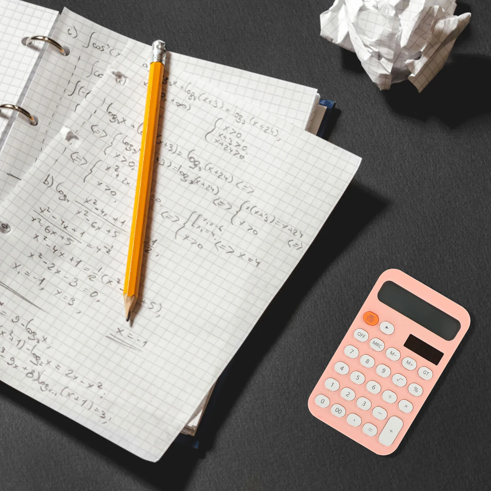 

Candy Color Portable Pocket Calculator For Students Anti-Slip Desktop Lightweight Small Creative Design Office Decorative