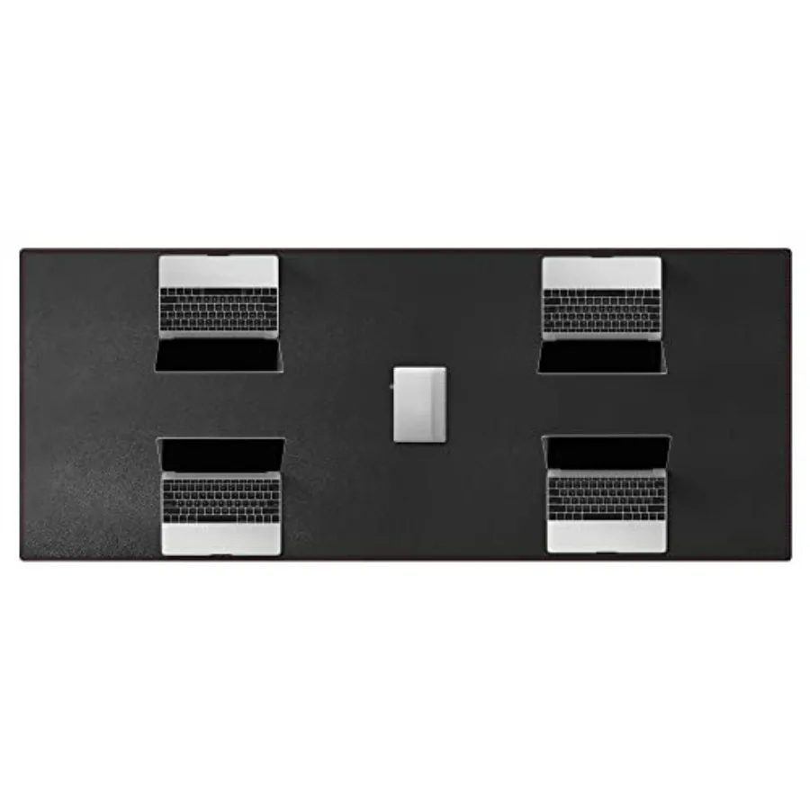 Conference Table Pads 66.9" x 27.6" - PU Leather Extended Large Mousepad Desk Mat - Nonslip Base and Waterproof Desktop Writing