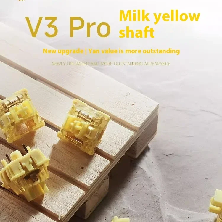 Akko V3 Pro saklar taktil/linier, 45 buah Pak untuk Keyboard mekanis dapat diganti