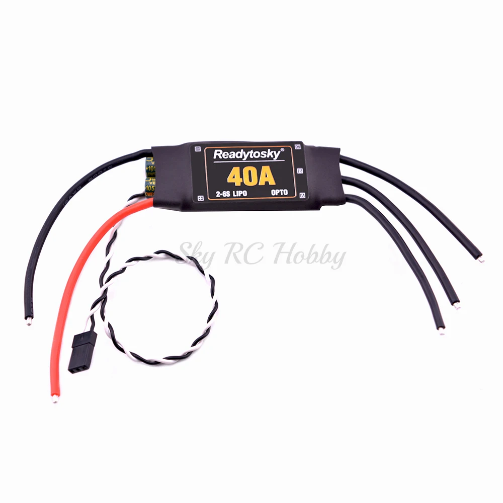 1PCS 2PCS 4PCS 40A ESC OPTO 2-6S Brushless ESC Electronic Speed Controller For F450 X500 S500 ZD550 RC Helicopter Quadcopter