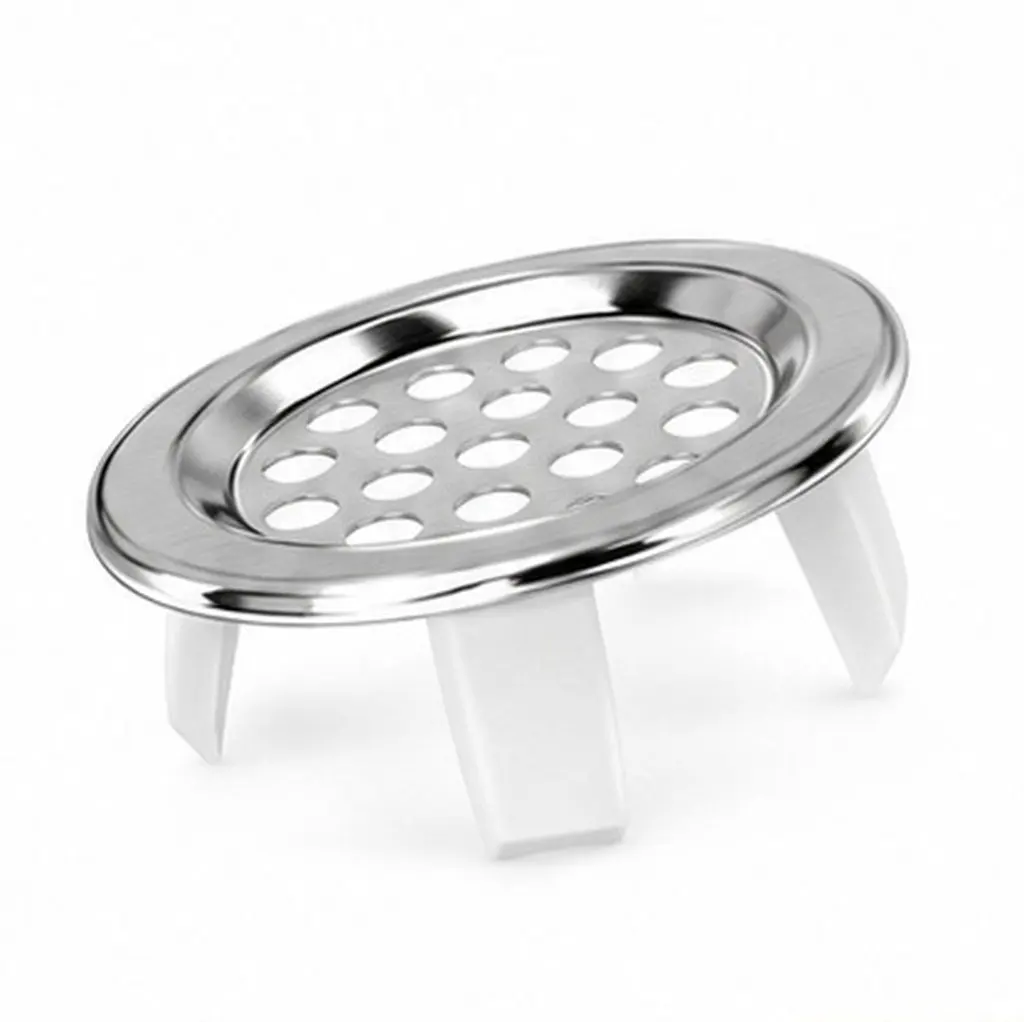 20Pcs Bath Sink Overflow Cover Wash Sink Overflow Ring for Kitchen Bathroom Basin Supplies Smooth Surface Rust Resistant