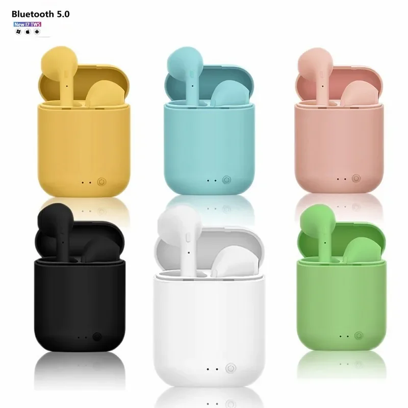 

New I7s Mini2 Tws Headset Wireless Earphones Bluetooth 5.0 with Mic Charging Mini Earbud Sports Headphones PK Y30 Y50 E6 E7 A6